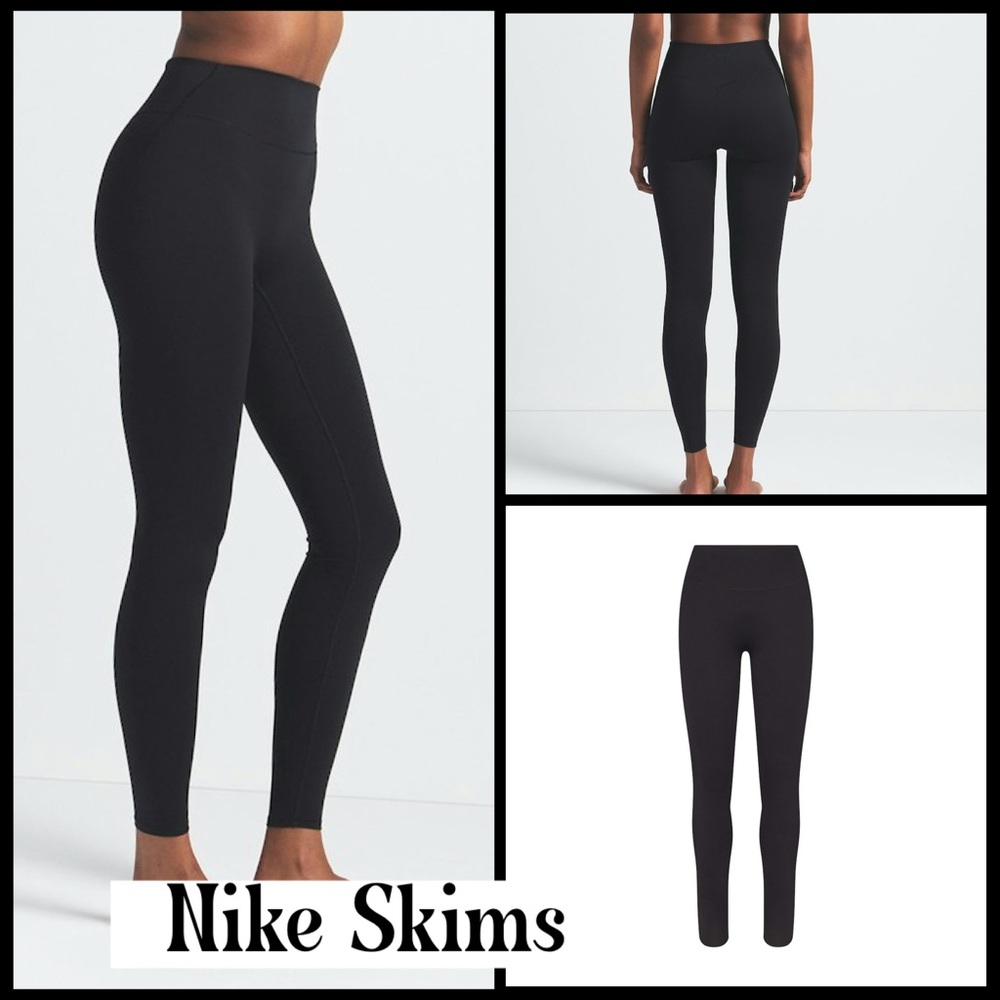Nike Skims Matte Leggings 29” Obsidian New